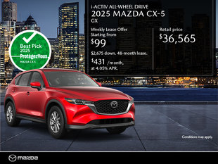 New Mazda CX-5 Deals in Montreal
