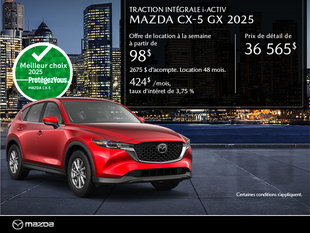 Mazda CX-5 neuf en promotion à Montréal