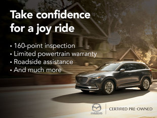 Take advantage of the benefits of a Mazda certified pre-owned vehicle
