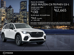 New Mazda CX-70 Deals in Montreal