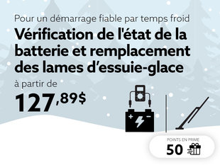 Pour un démarrage fiable par temps froid