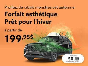 Profitez de notre forfait esthétique Prêt pour l'hiver