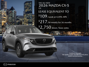 Get the 2026 Mazda CX-5