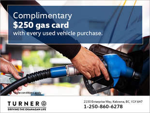 Get a complimentary gas card!