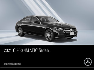 2024 C 300 Sedan<br>- 24-month Lease at 3.49%*<br>- up to 1% Loyalty Rate Reduction Available^