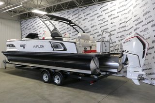 2025 AVALON EXCALIBUR LTD 2585 QLW 3 QUILLES + MERCURY RACING 300 HP