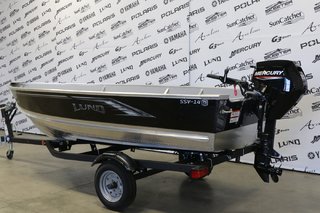 2025 LUND CHALOUPE SSV-14 + MERCURY 20 HP & remorque (20 POUCES)