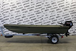 LUND JON BOAT Z1440M + MERCURY 20 HP & remorque 2025