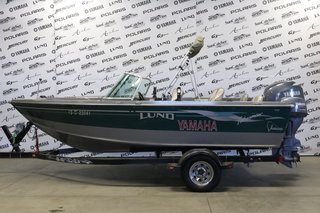 2003 LUND FISHERMAN 1775 + YAMAHA 150 HP & remorque