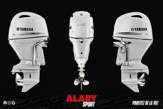Yamaha F115XB2 (BLANC) LONG (25 POUCES) 2024