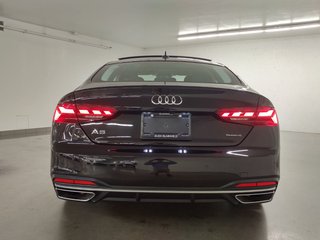 Audi A5 Sportback KOMFORT QUATTRO TOIT PANO | ANGLE MORT | CARPLAY 2023 à Laval, Québec - 5 - w320h240px