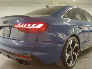 Audi S4 TECHNIK BLACK PACK QUATTRO TOIT|RED CALIPER|NAVI 2023 à Laval, Québec - 4 - w320h240px