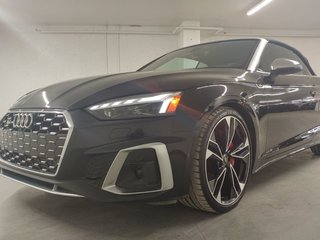 2023 Audi S5 Cabriolet TECHNIK QUATTRO RED CALIPER|SPORT EXHAUST|NAVI in Laval, Quebec - 6 - w320h240px