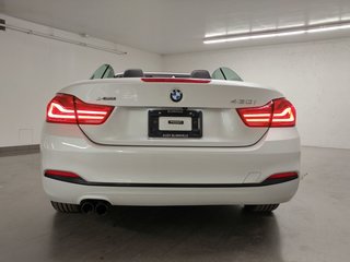 2018  4 Series 430i xDrive CONVERTIBLE NAVIGATION | CAMERA in Laval, Quebec - 5 - w320h240px