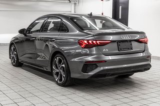 Audi A3 Sedan PROGRESSIV S-LINE BLACK OPTIC 2023 à Laval, Québec - 4 - w320h240px
