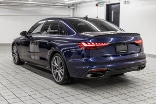 2023 Audi A4 Sedan PROGRESSIV S-LINE BLACK PKG in Laval, Quebec - 4 - w320h240px