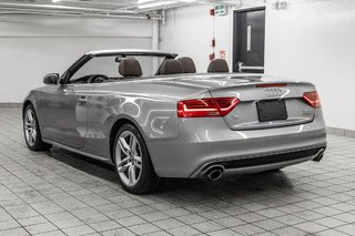 Audi A5 Cabriolet Technik SEULEMENT 128 019KM!! CLEAN CARFAX 2015 à Laval, Québec - 4 - w320h240px