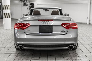 Audi A5 Cabriolet Technik SEULEMENT 128 019KM!! CLEAN CARFAX 2015 à Laval, Québec - 5 - w320h240px