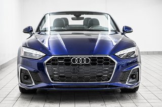 2022 Audi A5 Cabriolet TECHNIK SIEGES CONFORT HUD in Laval, Quebec - 2 - w320h240px
