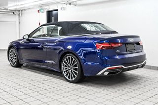 2022 Audi A5 Cabriolet TECHNIK SIEGES CONFORT HUD in Laval, Quebec - 5 - w320h240px