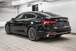 Audi A5 Sportback KOMFORT QUATTRO 19 PCS 2023 à Laval, Québec - 4 - w320h240px