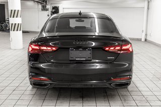 Audi A5 Sportback PROGRESSIV S-LINE BLACK PKG 20 PCS 2023 à Laval, Québec - 5 - w320h240px