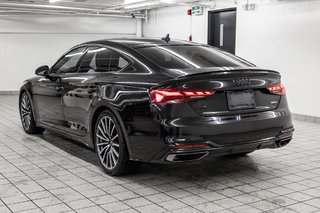 2023 Audi A5 Sportback PROGRESSIV S-LINE BLACK PKG in Laval, Quebec - 4 - w320h240px