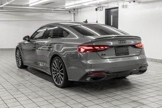 2023 Audi A5 Sportback PROGRESSIV S-LINE BLACK PKG in Laval, Quebec - 4 - w320h240px