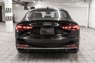 Audi A5 Sportback KOMFORT 19 PCS QUATTRO 2024 à Laval, Québec - 5 - w320h240px