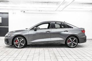 2022 Audi S3 Sedan PROGRESSIV BLACK OPTIC RED CALIPER in Laval, Quebec - 4 - w320h240px