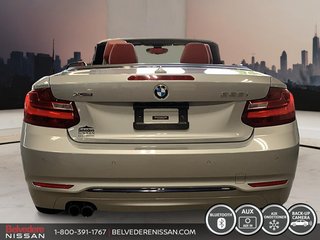 BMW 2 Series 228i xDrive DÉCAPOTABLE MAGS CUIR BLUETOOTH CAMÉRA 2015 à Saint-Jérôme, Québec - 4 - w320h240px