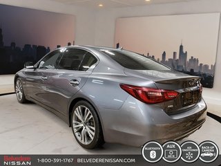 Infiniti Q50 S SIGNATURE AWD NAV CAM MAGS TOIT TURBO 2019 à Saint-Jérôme, Québec - 5 - w320h240px