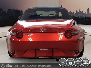 Mazda MX-5 GS DÉCAPOTABLE SKYACTIV AUTOMATIQUE MAGS BLUETOOTH 2016 à Saint-Jérôme, Québec - 4 - w320h240px