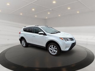 2014 Toyota RAV4 Limited + CUIR + TOIT + GPS + CAMERA + BAS KILO !!