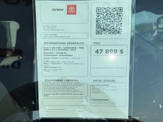 Ford F-150 F150 / SUPERCREW / TRÈS RARE 5.0 L !! 76.500KM / 2022 à Thetford Mines, Québec - 4 - w320h240px