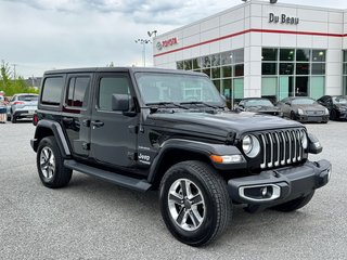 Jeep Wrangler Unlimited SAHARA / 2 TOIT / PRIX IMBATTABLE / 2019 à Thetford Mines, Québec - 3 - w320h240px