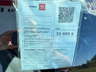2024 Toyota Corolla Cross LE AWD / PEA 21-12-28 OU 100KM / A QUI LA CHANCE ? in Thetford Mines, Quebec - 4 - w320h240px