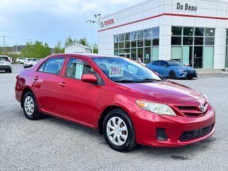 Toyota Corolla CE * AC * GROUPE ÉLECTRIQUE COMPLET / AUBAINE / 2012 à Thetford Mines, Québec - 3 - w320h240px
