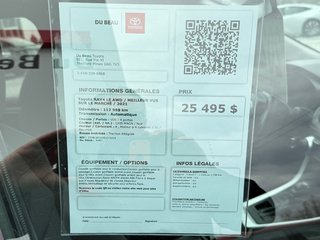 2021 Toyota RAV4 LE AWD / MEILLEUR VUS SUR LE MARCHÉ / in Thetford Mines, Quebec - 4 - w320h240px