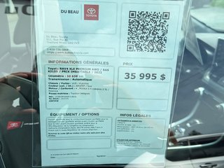 Toyota RAV4 XLE PREMIUM AWD / BAS KILOS / PRIX IMBATTABLE / 2022 à Thetford Mines, Québec - 4 - w320h240px