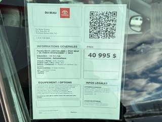Toyota RAV4 LIMITED AWD / ÉTAT NEUF / 16.700KM WOWWWWW ! / 2023 à Thetford Mines, Québec - 4 - w320h240px