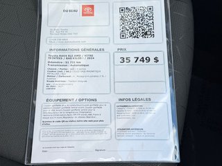 Toyota RAV4 XLE AWD / VITRE TEINTÉES / BAS KILOS ! / 2024 à Thetford Mines, Québec - 4 - w320h240px