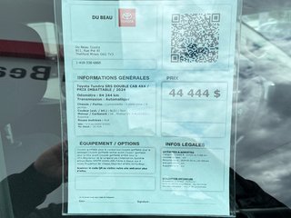 2024 Toyota Tundra SR5 DOUBLE CAB 4X4 / PRIX IMBATTABLE / in Thetford Mines, Quebec - 4 - w320h240px