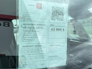 2024 Toyota Tundra SR5 / DOUBLECAB / MAGS + PNEUS HORS ROUTE / in Thetford Mines, Quebec - 4 - w320h240px