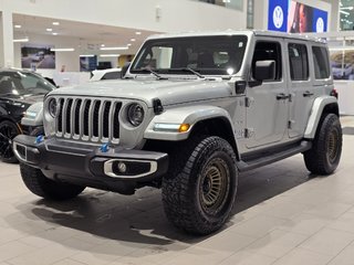 Jeep Wrangler 4xe Unlimited Sahara | DÉMARREUR | CUIR | 8 PNEUS 2023 à Laval, Québec - 4 - w320h240px