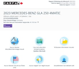 Mercedes-Benz GLA 250 4MATIC | TOIT PANO | CUIR | CARPLAY | CAMÉRA | 8 PNEUS | BAS KM +++ 2023 à Laval, Québec - 2 - w320h240px