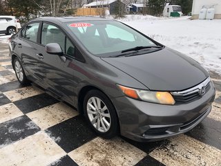 2012 Honda Civic EX - sunroof, alloy rims, power mirrors, t/c in COLDBROOK, Nova Scotia - 3 - w320h240px