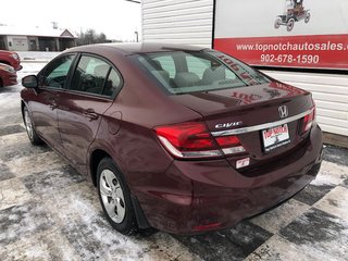 2013 Honda Civic LX - manual, cruise control, hands free, a/c in COLDBROOK, Nova Scotia - 6 - w320h240px