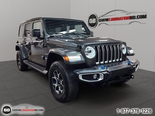 2021 Jeep Wrangler 4xe UNLIMITED SAHARA SKY ROOF in Granby, Quebec - 3 - w320h240px