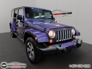 2017 Jeep Wrangler Unlimited Sahara V6 3.6L NAVIGATION AUTOMATIQUE in Granby, Quebec - 3 - w320h240px